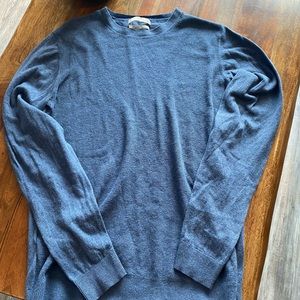 Cotton Cashmere Crewneck Sweater